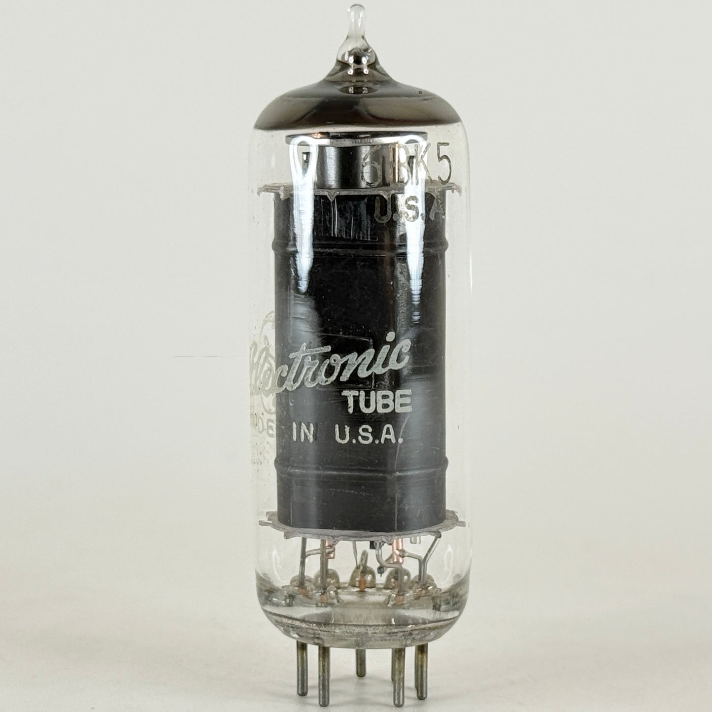 (1) Tested Strong GE 6BK5 Tube with Box Date Code RW Beam Power Vacuum Tube