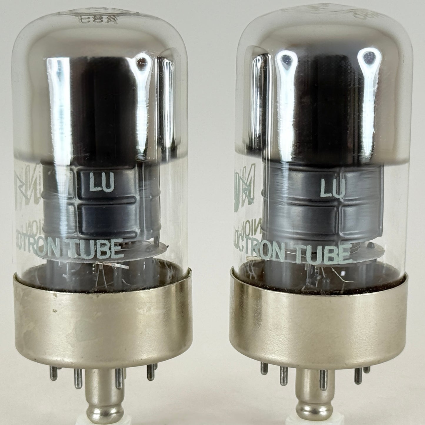 Tested Matched Pair National Union 7A8 Tubes and Boxes Codes LU Loctal Tubes (a)