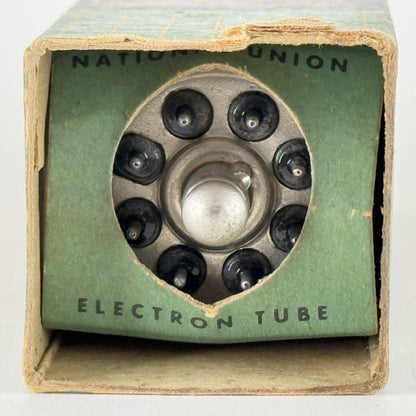 (1) Tested National Union 7A8 Tube with Box Code LU Loctal Octode Converter (b)