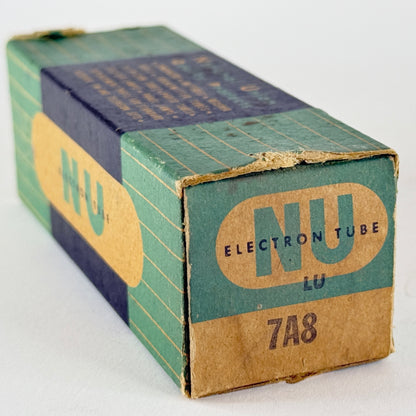 (1) Tested National Union 7A8 Tube with Box Code LU Loctal Octode Converter (b)