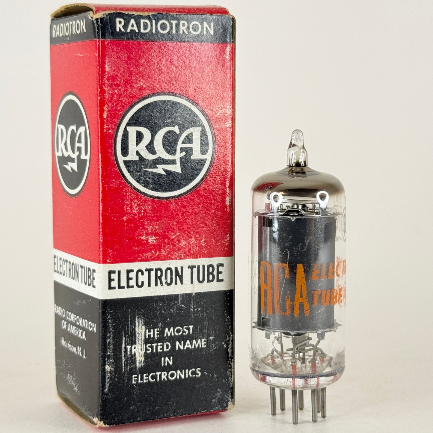 (1) Tested 1964 RCA 6HR6 Tube with Box Code AJ Semi Remote Cutoff Pentode Tube