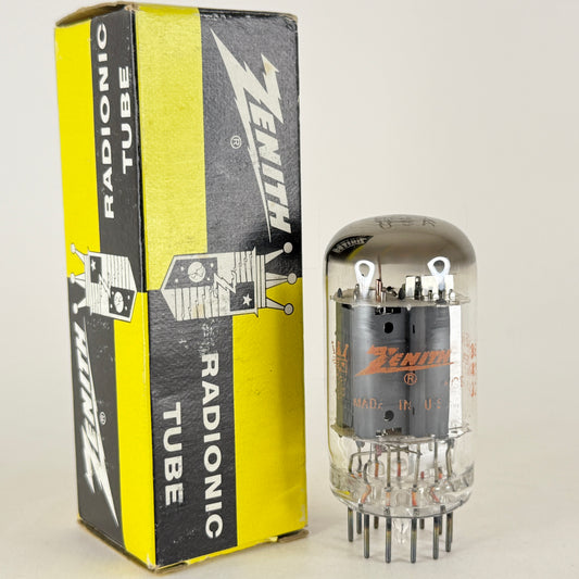(1) Tested Zenith 6Z10 6J10 Tube with Box Date Code 822 Power Pentode Tube