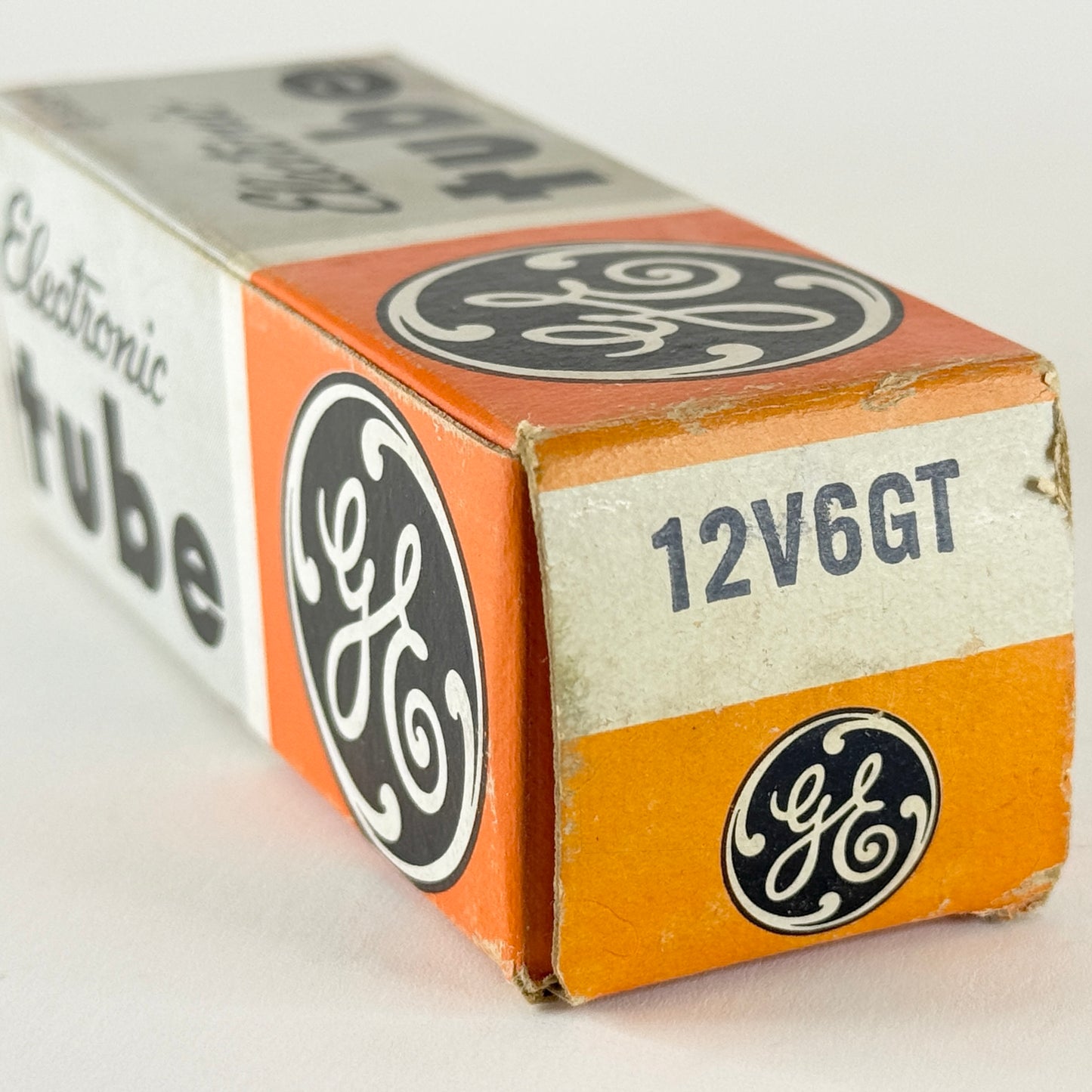 (1) Tested GE 12V6GT Tube with Box Code FI General Electric Beam Power Tube