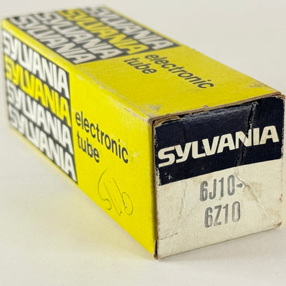 (1) Tested 1976 Sylvania 6Z10 6J10 Tube & Box Code lf AAO Pentode 6Z10 Tube (b)