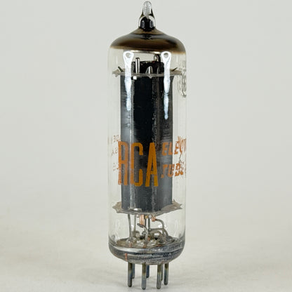 (1) Tested 1968 RCA 6CU5 with Box Code CB Black Plate Beam Power Pentode Tube