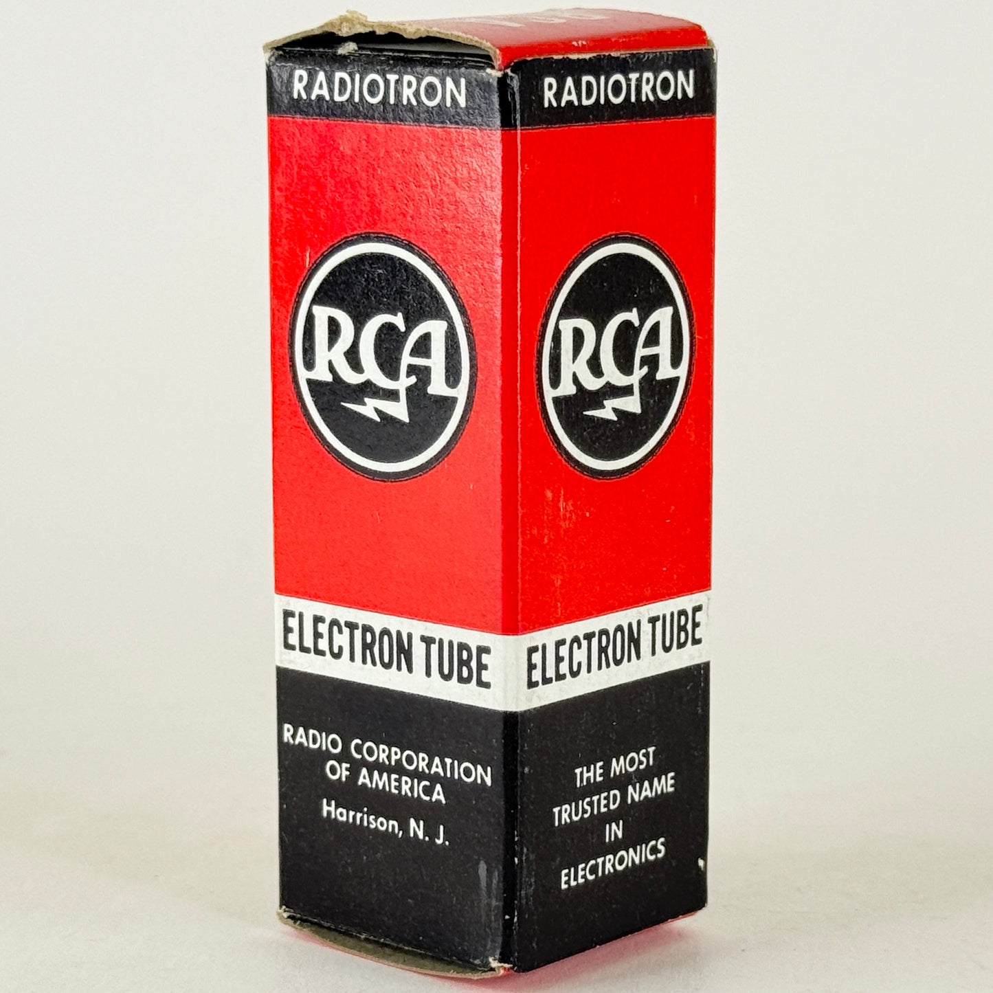 (1) Tested 1968 RCA 6CU5 with Box Code CB Black Plate Beam Power Pentode Tube