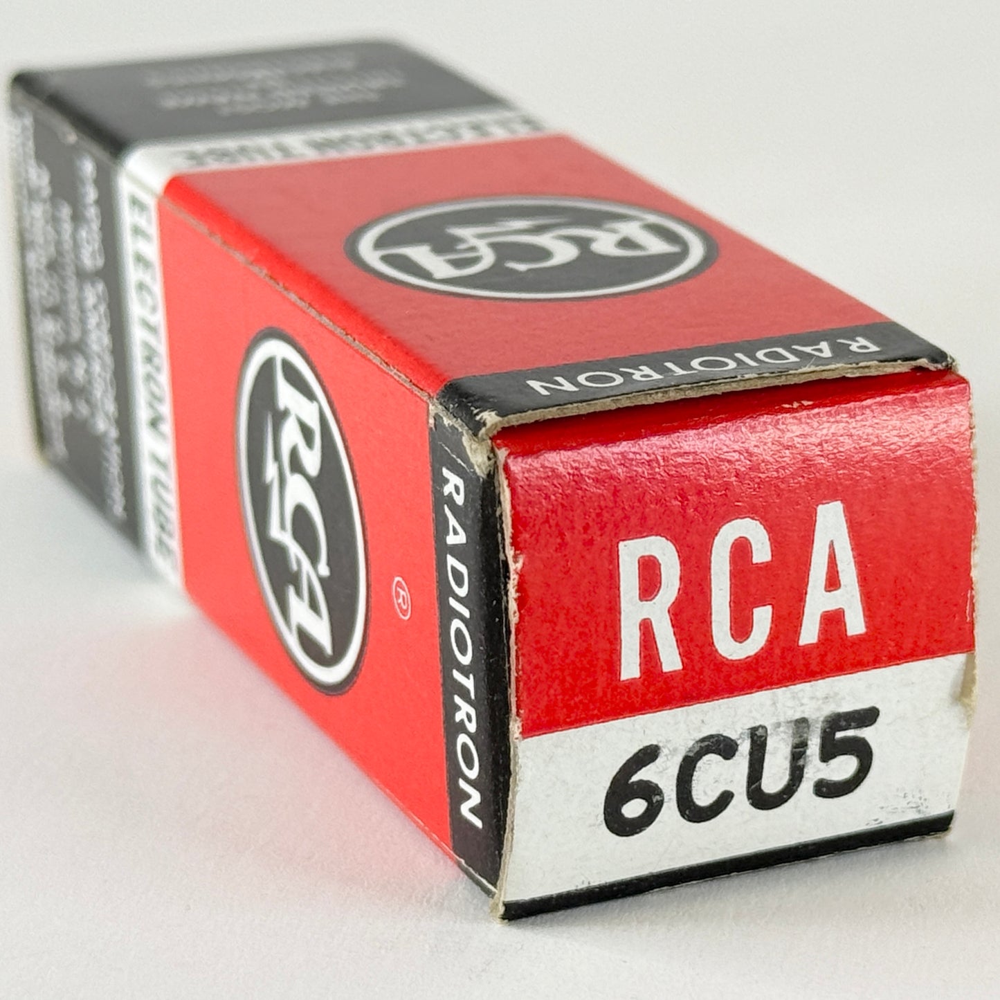 (1) Tested 1968 RCA 6CU5 with Box Code CB Black Plate Beam Power Pentode Tube