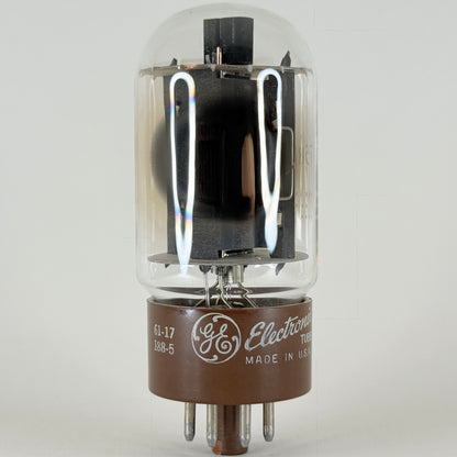 (1) Tested GE 7581 Tube Brown Base Date Code 61-17 GE Type 7581 Tetrode Tube
