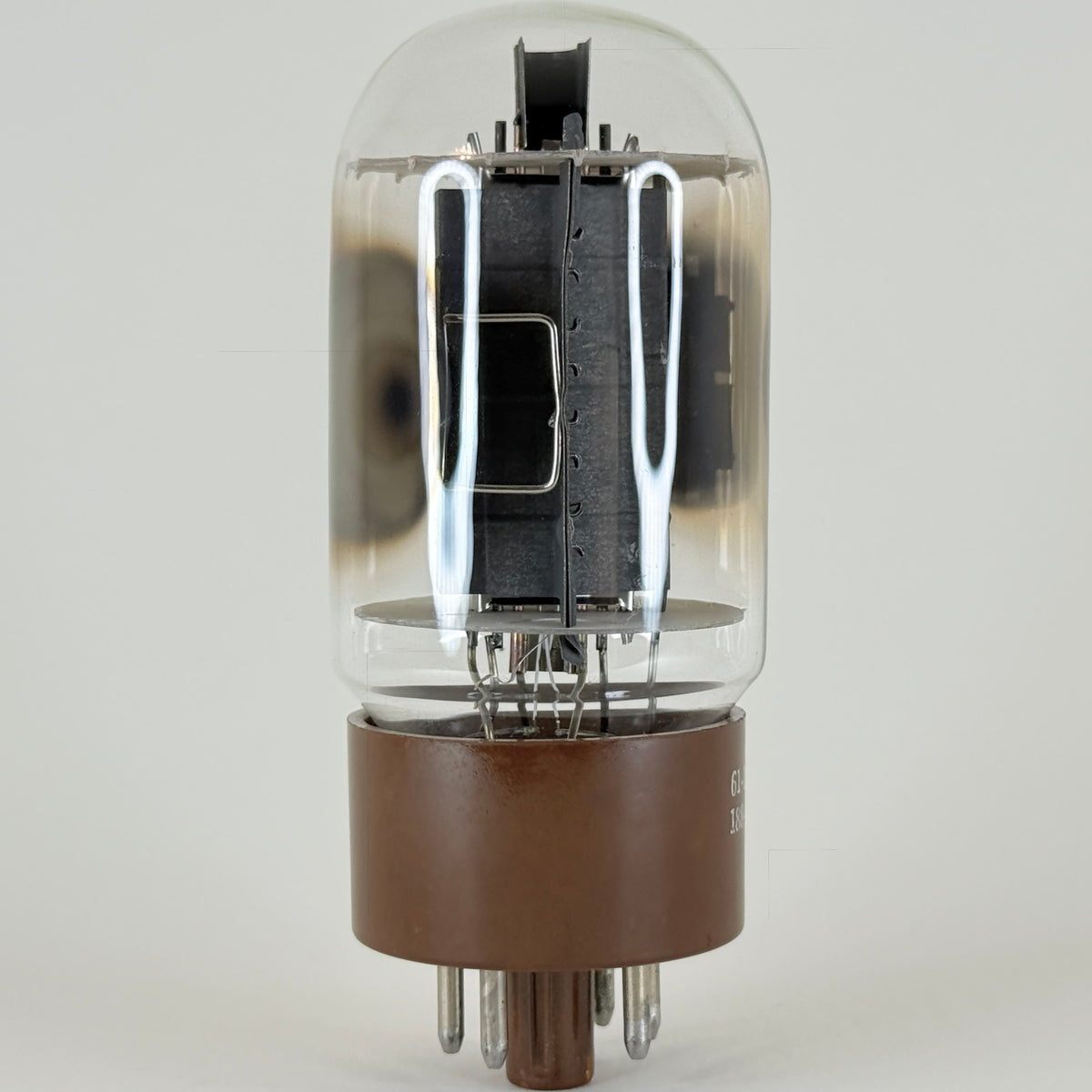 (1) Tested GE 7581 Tube Brown Base Date Code 61-17 GE Type 7581 Tetrode Tube