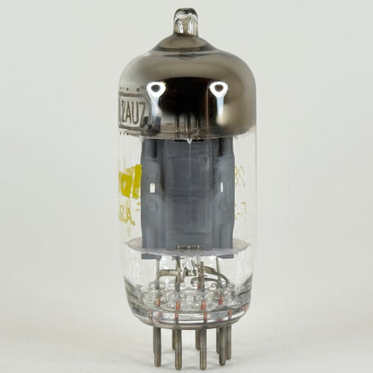 (1) Tested Admiral 12AU7 Tube Code 5-27 Gray Plates Raytheon EIA Twin Triode