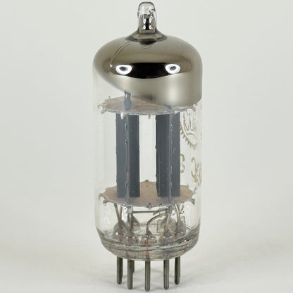 (1) Tested Valvo 12AU7 ECC82 Tube K62 D8B Gray Plates Tilted O Getter 12AU7 Tube