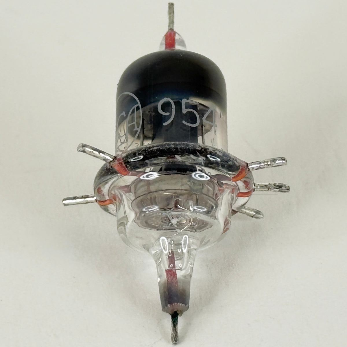 (1) Tested RCA 954 Tube Acorn Tube with Box Code H1E Pentode Vacuum Tube (a)