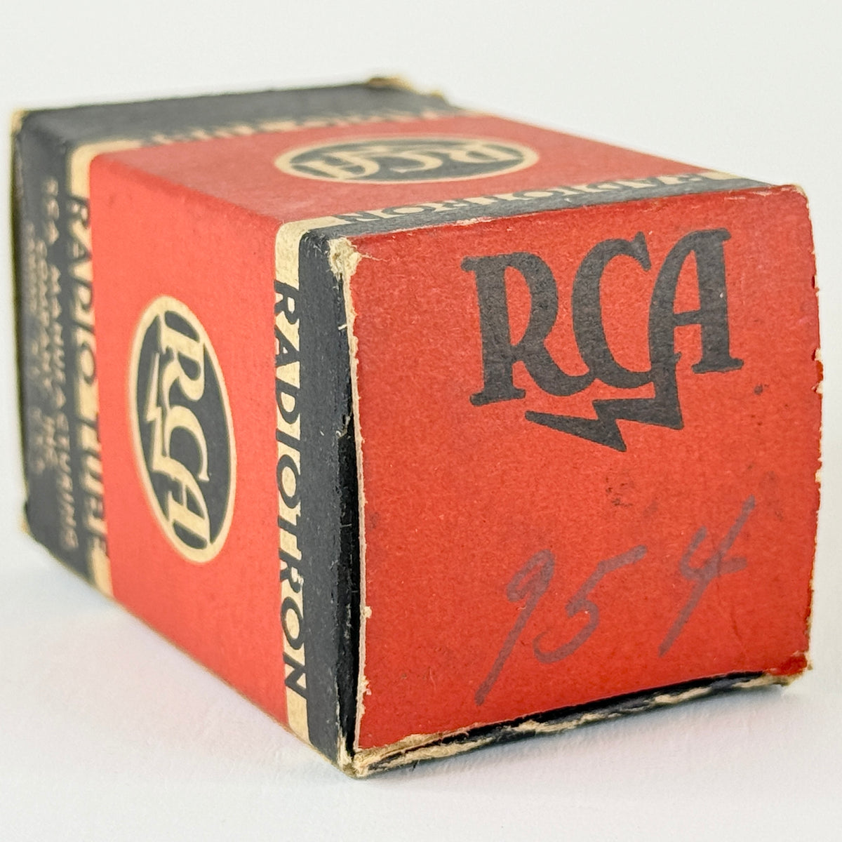 (1) Tested RCA 954 Tube Acorn Tube with Box Code H1E Pentode Vacuum Tube (a)