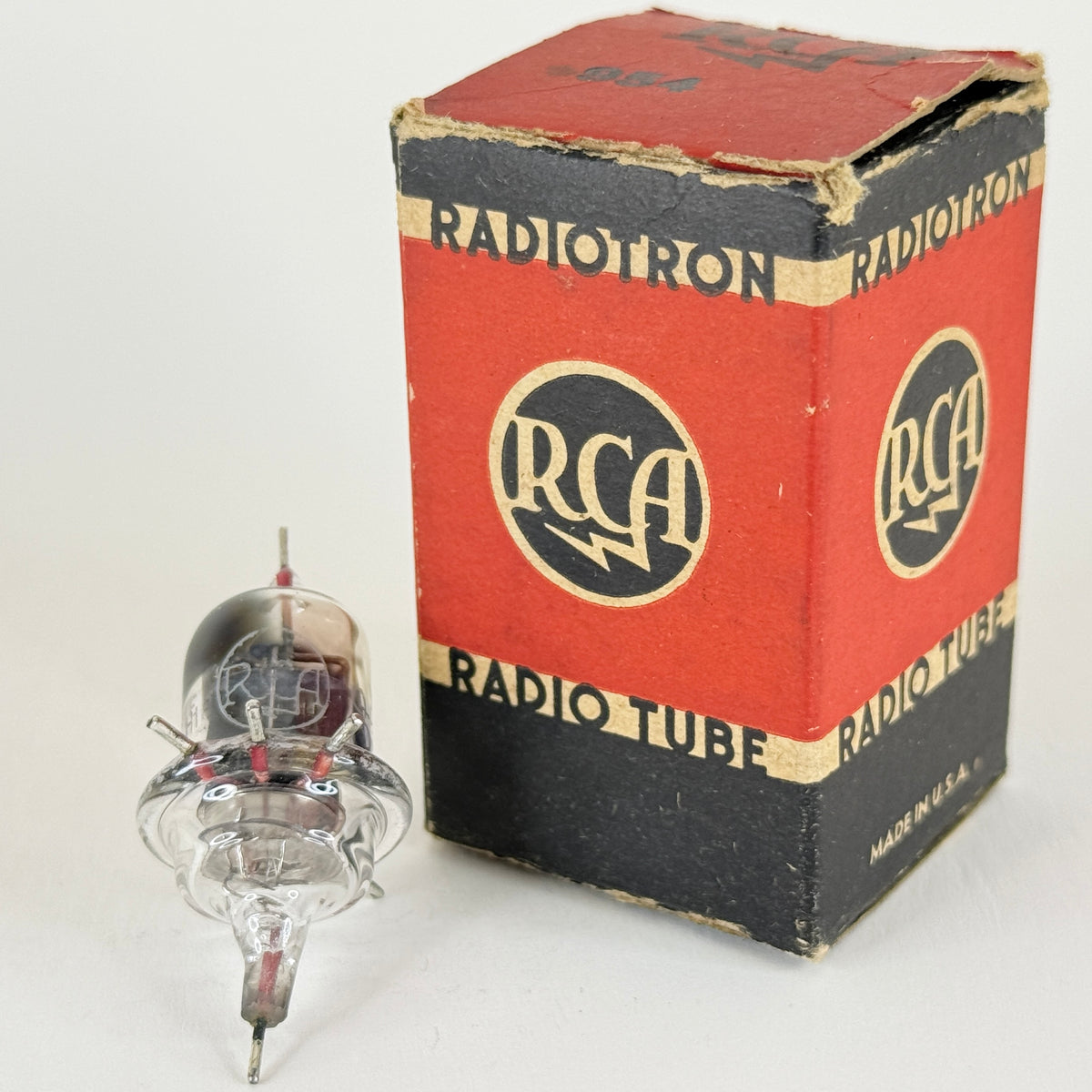 (1) Tested RCA 954 Tube and Box Acorn Tube Code H1E RCA Pentode Vacuum Tube (d)