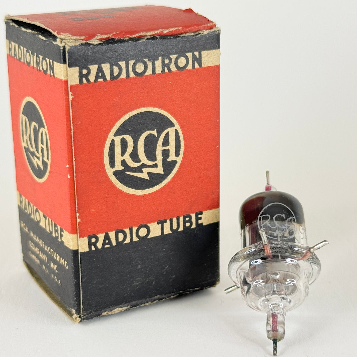 (1) Tested Strong RCA 954 Tube & Box Acorn Tube Code H1E Pentode Vacuum Tube (e)
