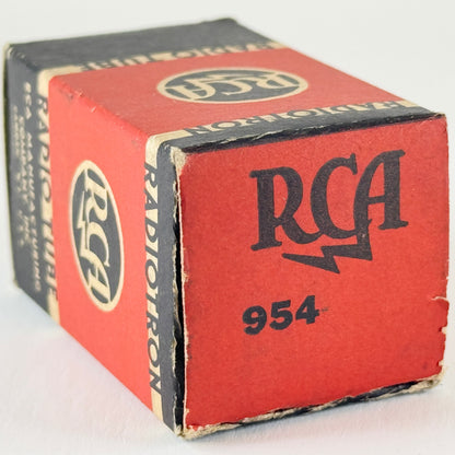 (1) Tested Strong RCA 954 Tube & Box Acorn Tube Code H1E Pentode Vacuum Tube (e)