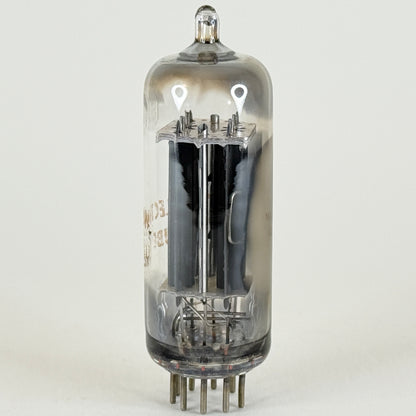 (1) Tested RCA 6CG7 Tube Date Code MW Grey Plates Side Square Getter Vacuum Tube
