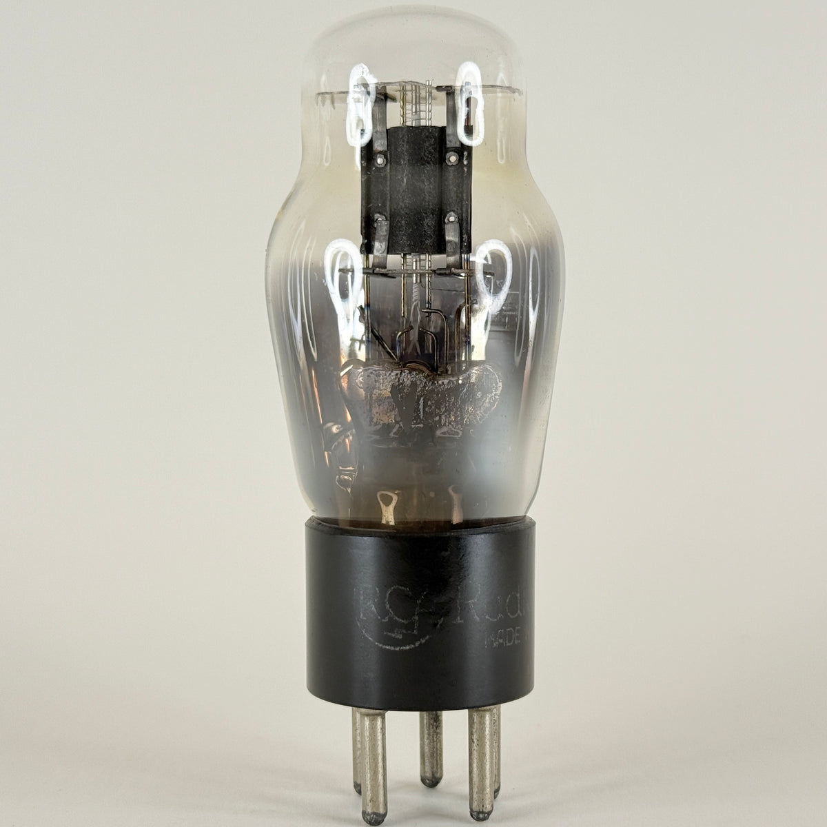 (1) Tested RCA Radiotron Type 37 Tube Medium Mu Triode Vacuum Tube