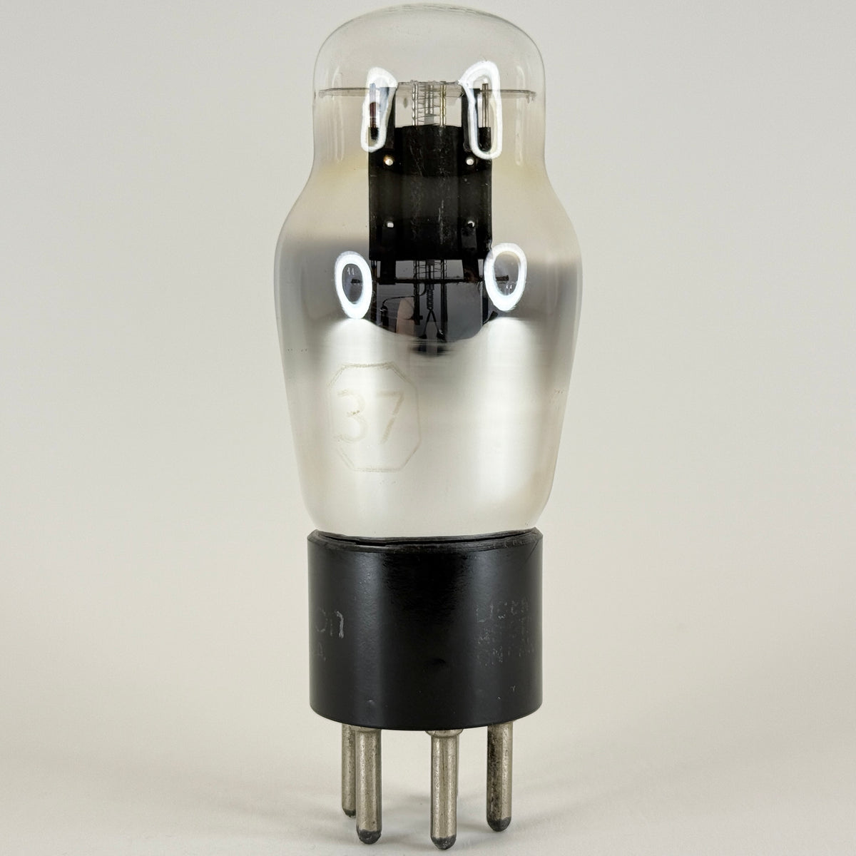 (1) Tested RCA Radiotron Type 37 Tube Medium Mu Triode Vacuum Tube