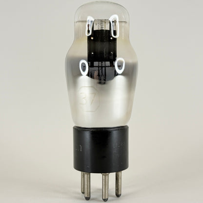 (1) Tested RCA Radiotron Type 37 Tube Medium Mu Triode Vacuum Tube