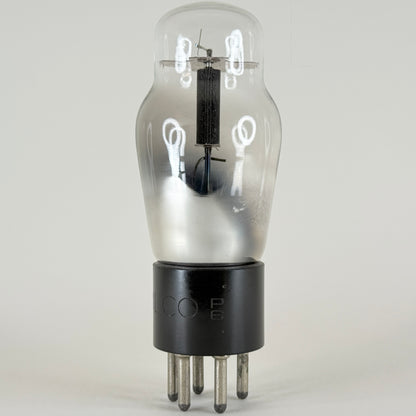 (1) Tested Philco Type 37 Tube Date Code P6 Engraved Base Medium Mu Triode Tube