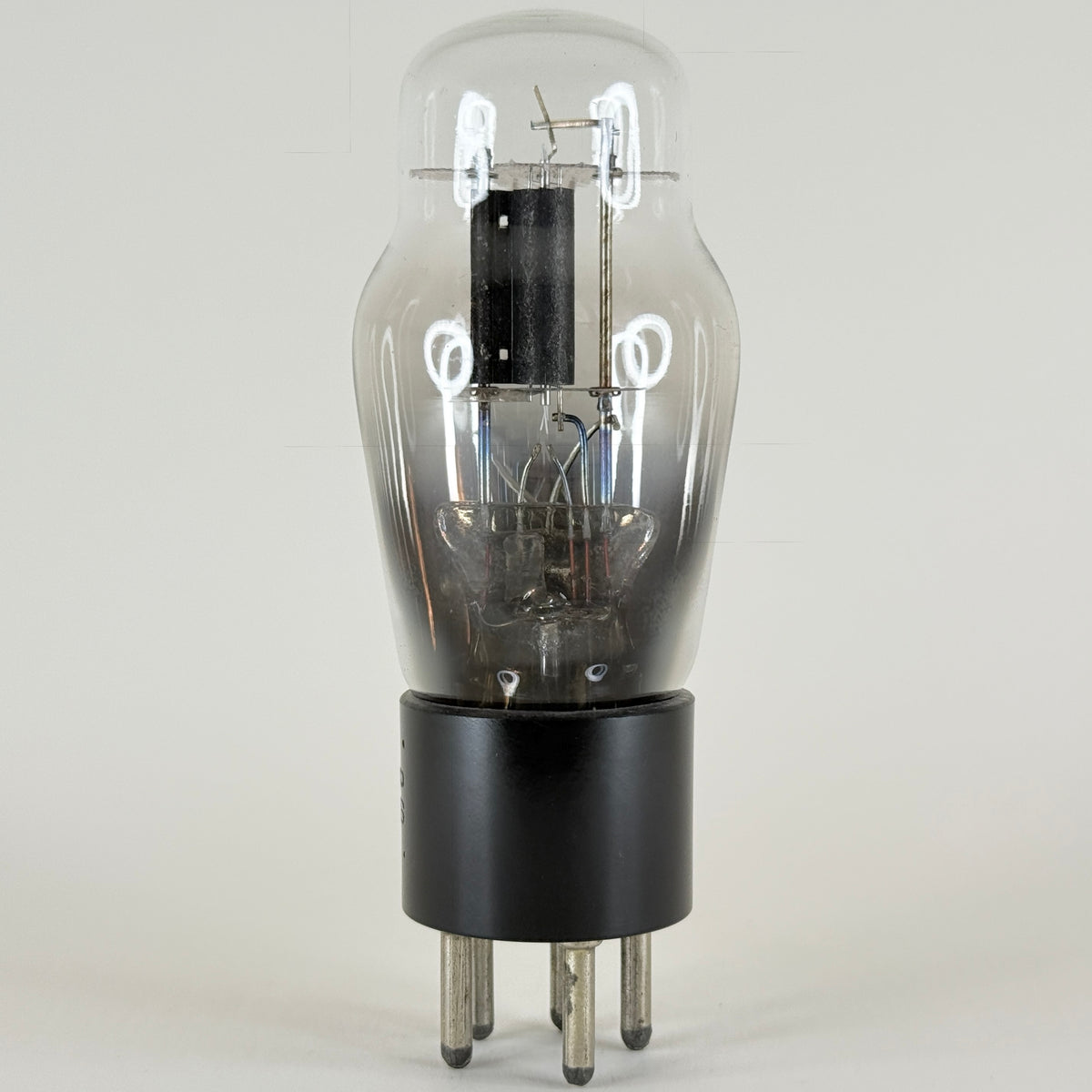 (1) Tested Philco Type 37 Tube Date Code P6 Engraved Base Medium Mu Triode Tube
