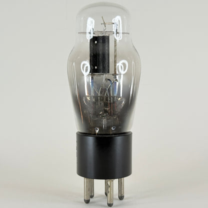 (1) Tested Philco Type 37 Tube Date Code P6 Engraved Base Medium Mu Triode Tube