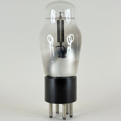 (1) Tested Philco Type 37 Tube Date Code P6 Engraved Base Medium Mu Triode Tube