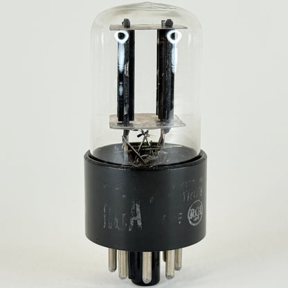 (1) Tested RCA 6SN7GT Tube Code 509 Copper Grid Posts Black Plates D Getter 6SN7