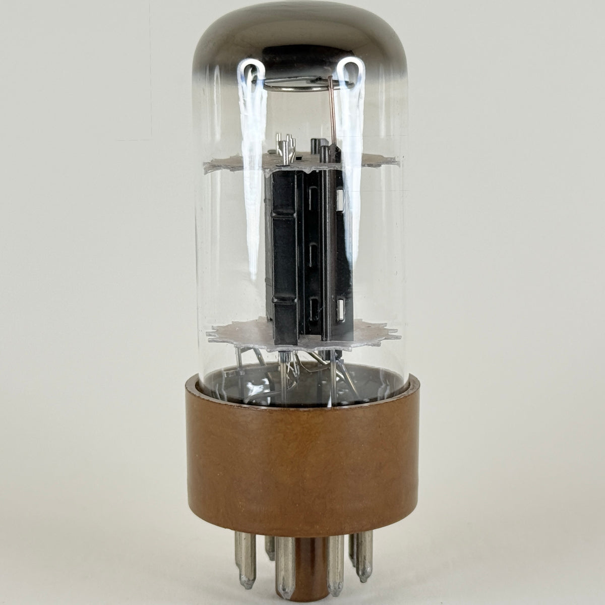 (1) Tested Eico 6SN7 Tube Brown Base (Tung Sol 6SN7WGTA Equivalent) Tall Bottle Halo Getter