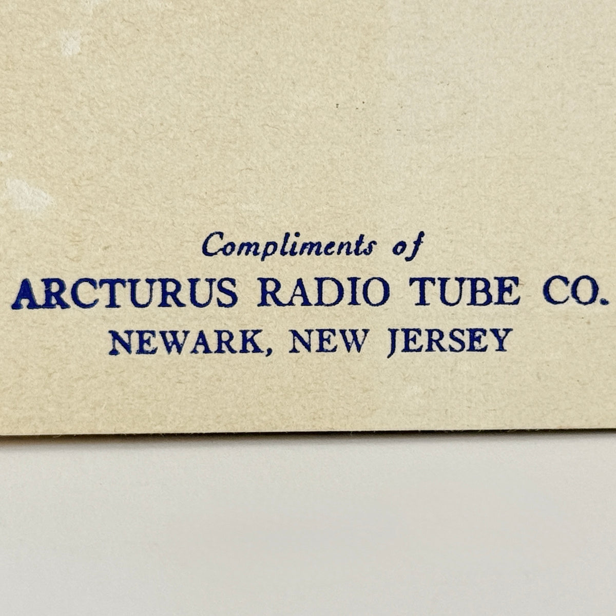 Original 1933 Chicago World's Fair Arcturus Radio Tube Co. Booklet Arcturus Star