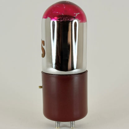 (1) Tested QRS UV 01A Tube Red Bakelite Short Pins Q.R.S. Redtop Type 01A Tube b