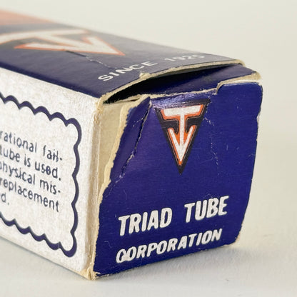 (1) Tested Triad 6AU6 Tube with Box Sharp Cutoff Pentode Vacuum Tube