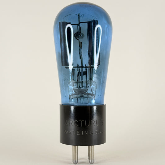 (1) Tested Arcturus Type 82 Tube Blue Arcturus Rectifier Globe Tube (a)