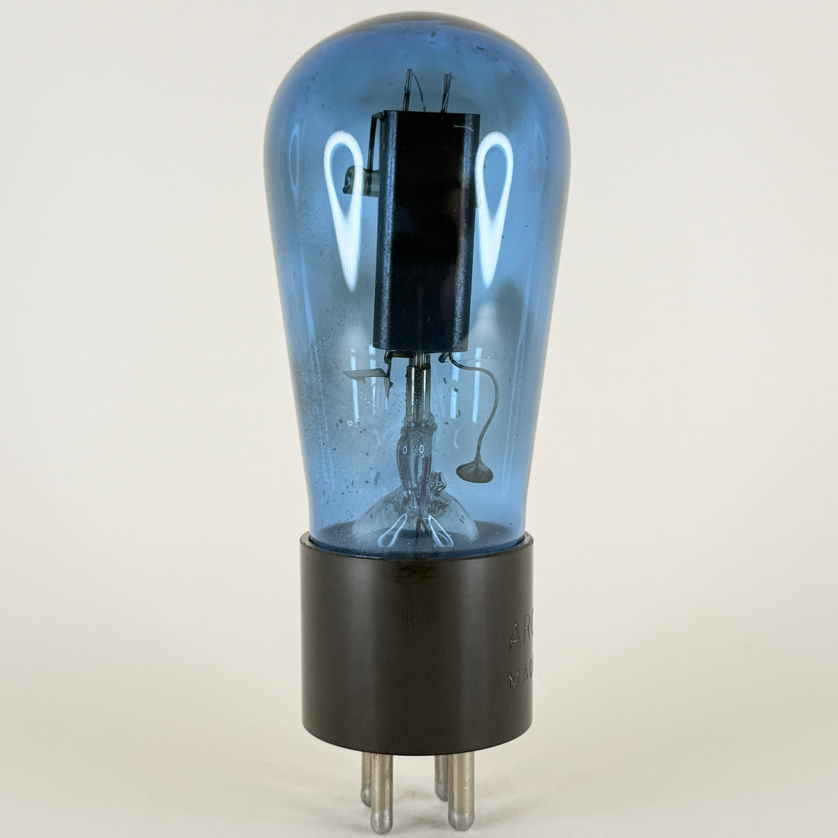 (1) Tested Arcturus Type 82 Tube Blue Arcturus Rectifier Globe Tube (a)