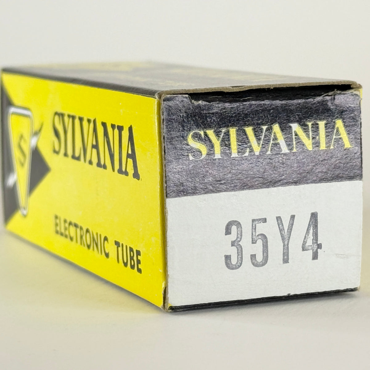 (1) Tested Sylvania 35Y4 Tube with Box Code NR EBK Half Wave Rectifier Loctal