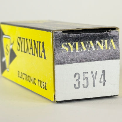 (1) Tested Sylvania 35Y4 Tube with Box Code NR EBK Half Wave Rectifier Loctal
