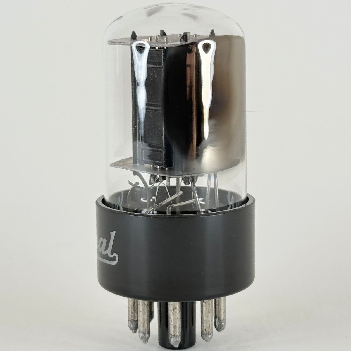 (1) Tested Balanced National 6SN7GTB Tube Black Plates Code 5-39 RCA 6SN7 GT
