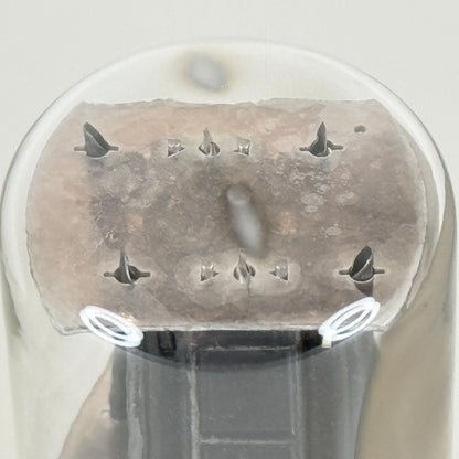 (1) Tested Balanced National 6SN7GTB Tube Black Plates Code 5-39 RCA 6SN7 GT