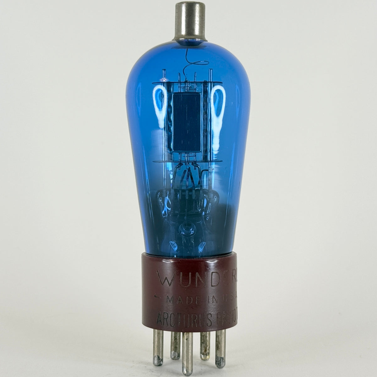 Wunderlich A by Arcturus Tube 2.5V with 5 Pins and Grid Cap Blue Globe Tube (n)