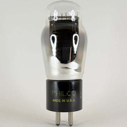 (1) Tested Philco Type 45 Tube Foil D Getter Code 1S 45 Amplifier Vacuum Tube