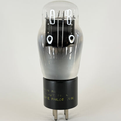 (1) Tested Philco Type 45 Tube Foil D Getter Code 1S 45 Amplifier Vacuum Tube