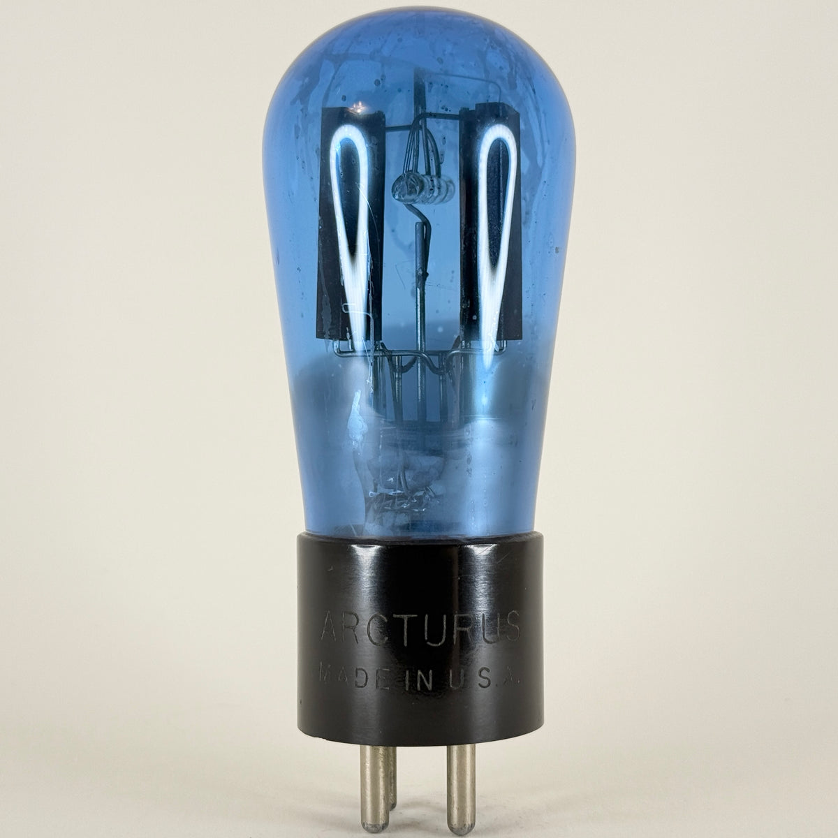 (1) Tested Balanced Arcturus Type 82 Tube Blue Arcturus Rectifier Globe Tube (b)