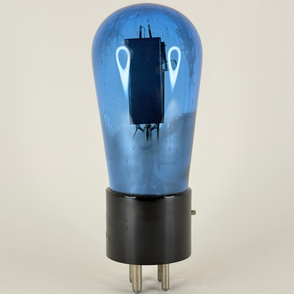 (1) Tested Balanced Arcturus Type 82 Tube Blue Arcturus Rectifier Globe Tube (b)