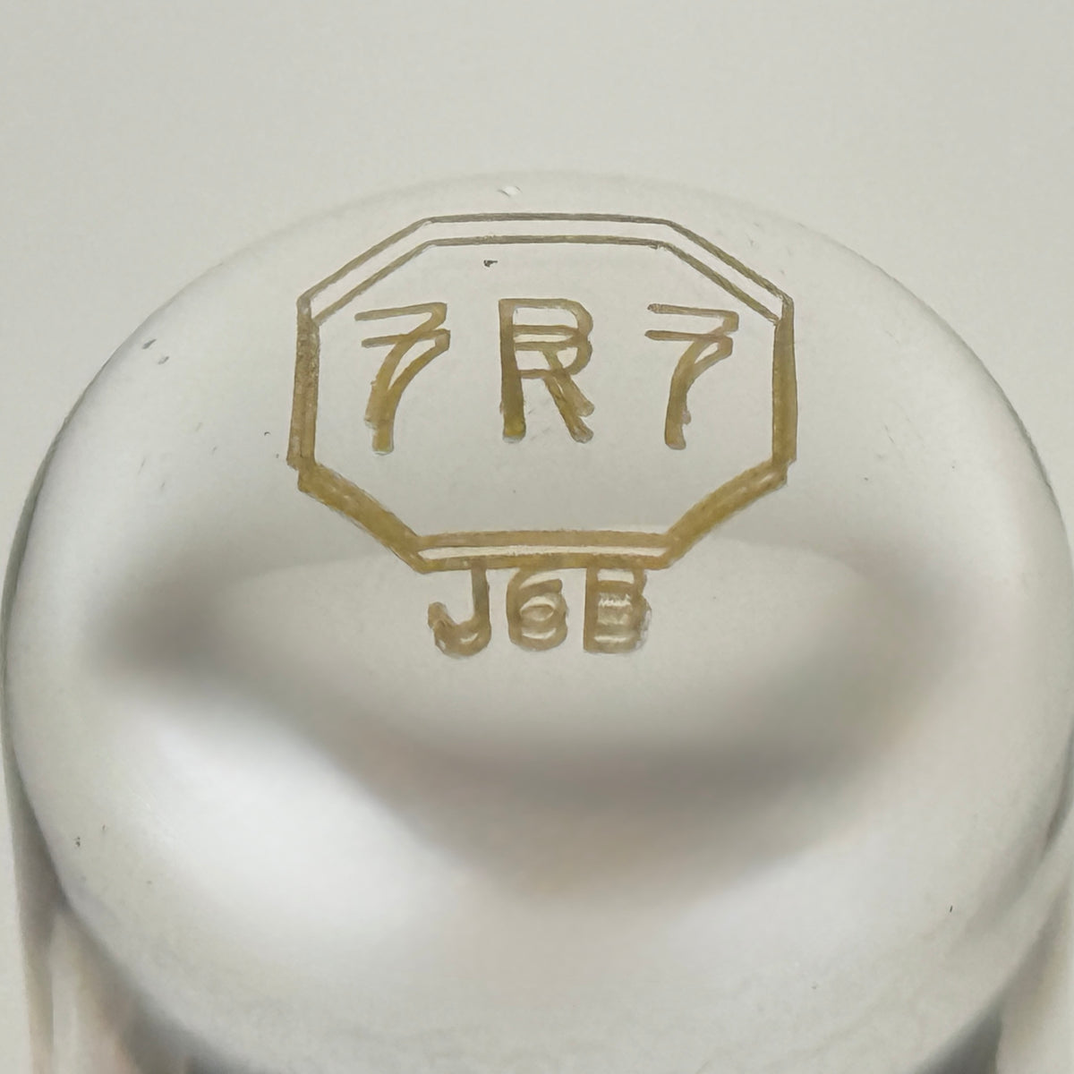 (1) Tested CBS 7R7 Tube with Box Date Code GV Twin Diode Pentode Loctal Tube