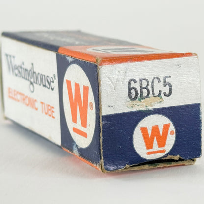 (1) Tested Westinghouse 6BC5 Tube with Box Code 9R04 Sharp Cutoff Pentode Tube