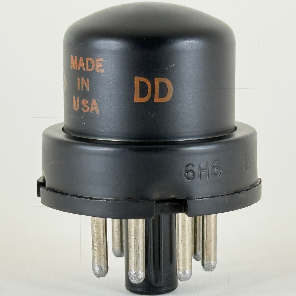 (1) Tested CBS 6H6 Tube with Box Date Code DD Twin Diode Vacuum Tube