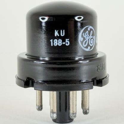 (1) Tested GE 6H6 Tube with Box Code KU General Electric Twin Diode Vacuum Tube