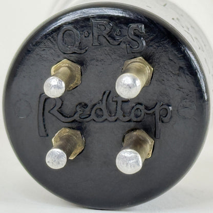 Rare 1920s QRS 85 Mills Rectifier Tube with Original Box Q.R.S. Redtop Tube