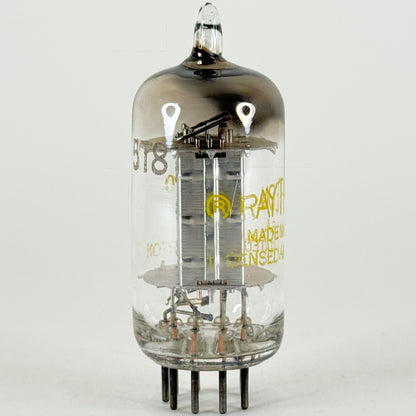 (1) Tested Raytheon 5T8 Tube and Box Code E20 Triple Diode High Mu Triode (c)